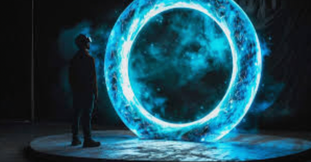 The Magic Techno Portal in the Wall